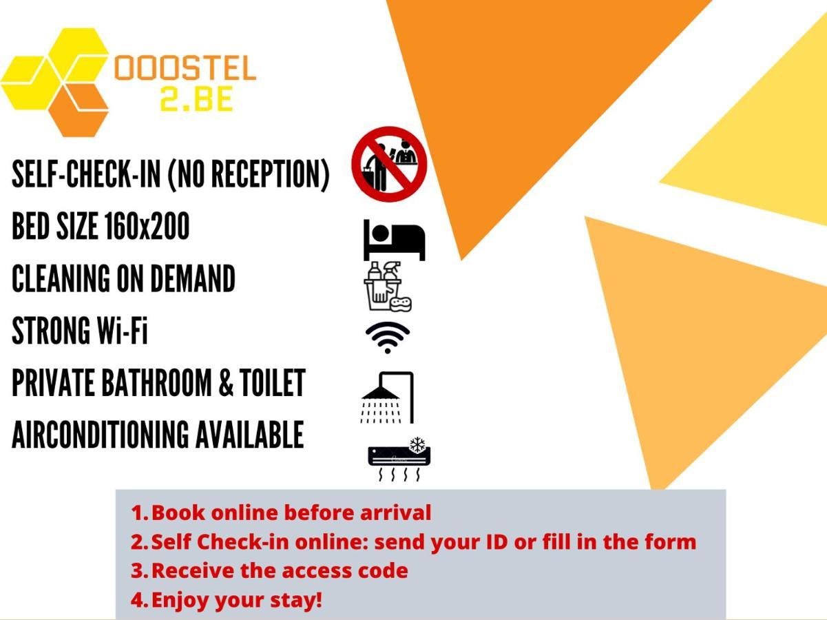Отель Ooostel2Be Brussel Saint-Josse-ten-Noode Экстерьер фото